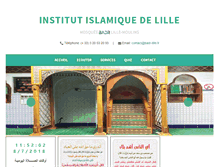 Tablet Screenshot of mosqueebadr.fr